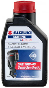 MOTUL полусинтетика Suzuki Outboard 4T 10w40 - 1 литр