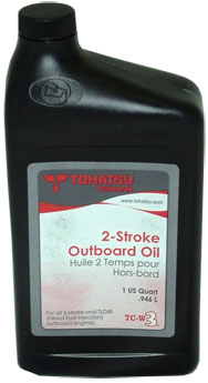 масло tohatsu two-stroke, 1 литр