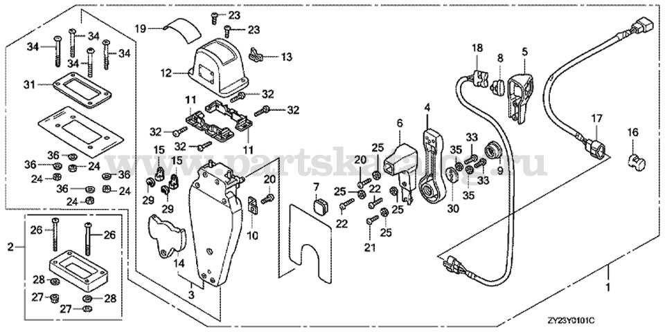   Honda BF225 A6 XU,   