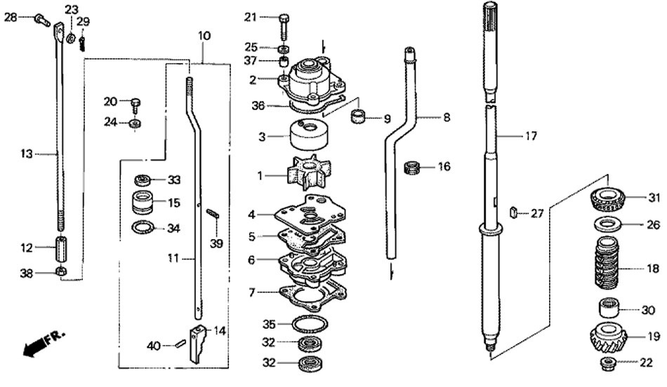   () honda BF30A LHSJ