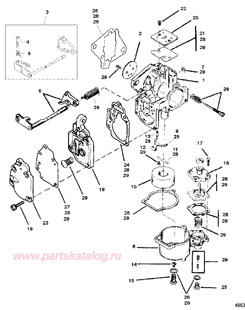   mercury m15,  op017000 - op325499