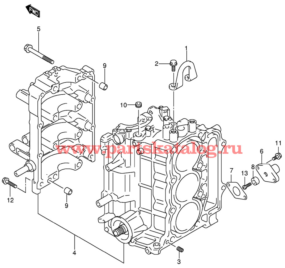   -   suzuki bf50 tlk10 E1 K10 2010