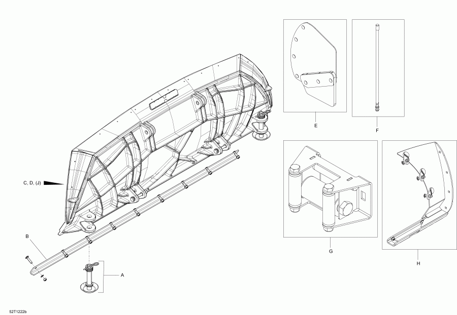 ������������  0Front Mounted Blade 60' ������ - Front ���������ed Blade 60'