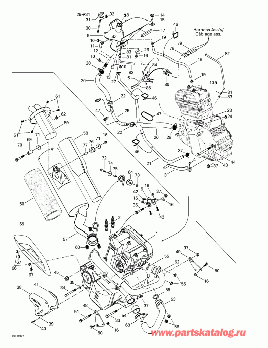  Bombardier  DS 650 (supplement), 7482, 2001 -    System