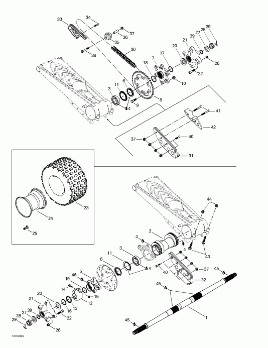 ATV - Drive System, Rear