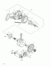 04- Rewind ,  (04- Rewind Starter, Electric Starter)