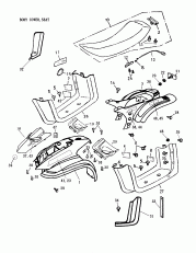 09-  ,  166-15 (09- Body Cover, Seat 166-15)