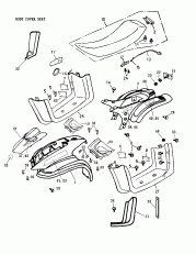 09-  ,  170-15 (09- Body Cover, Seat 170-15)