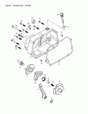 01-   ,   172-05 (01- Right Crankcase Cover 172-05)