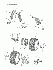 07- Front Wheel, Suspension 172-20 (07- Front Wheel, Suspension 172-20)