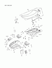 09-  ,  172-18 (09- Body Cover, Seat 172-18)