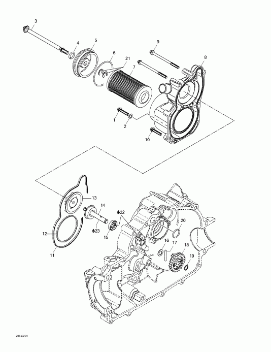  Quest, 2002 - Engine Cooling