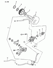 02-   166a-04 (02- Oil Pump 166a-04)