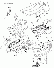 09-  ,  170a-15 (09- Body Cover, Seat 170a-15)