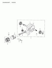 01-    (172a-10) (01- Crankshaft And Pistons (172a-10))