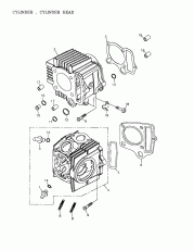 01- ,    172a-02 (01- Cylinder, Cylinder Head 172a-02)