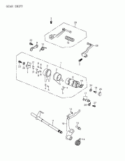 05-   172a-13 (05- Gear Shift 172a-13)