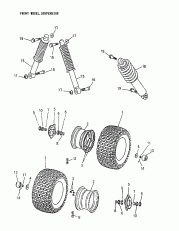 07- Front Wheel, Suspension 172a-20 (07- Front Wheel, Suspension 172a-20)