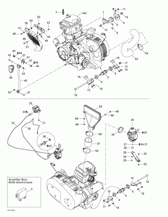 Bombardier Quest STD, 2004 - Engine And Engine Support