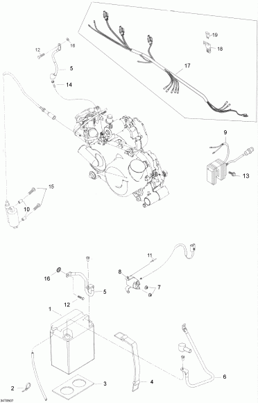    Rally 175, 2005 - Battery And Electrical Accessories