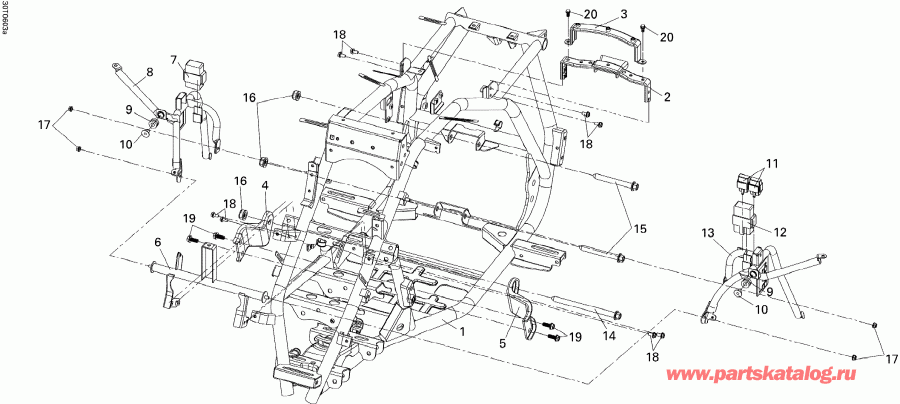  BRP DS 250, CE, 2006 - , System