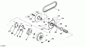 05-   (05- Driven Pulley)