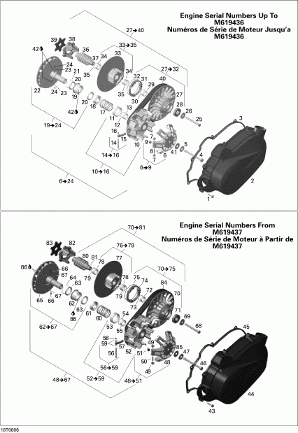 ������������ Bombardier ������ Outlander MAX 400 STD 4 X 4, 2006 - Transmission