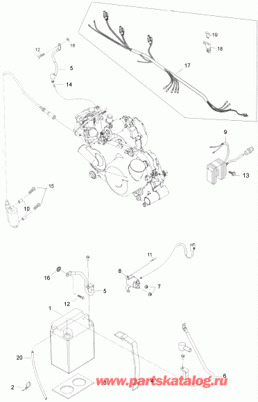 ATV  Rally 175, 2006 - Battery And Electrical Accessories