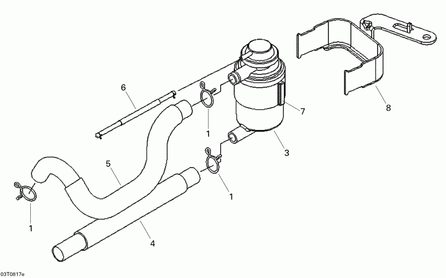 ATV   DS 250 CVT, 2008 - Air Injection System