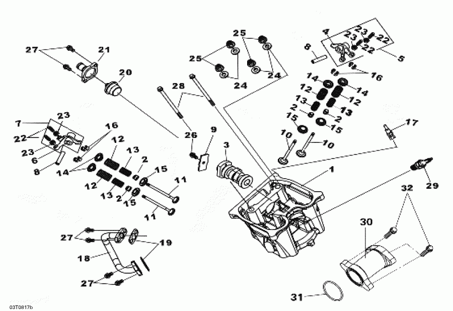 BRP - Cylinder Head And Valve