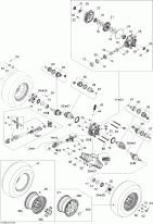 08- Drive System, Rear Xt (08- Drive System, Rear Xt)