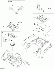 09- Front  Rear Trays Std (09- Front And Rear Trays Std)