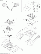 09- Front  Rear Trays Std (09- Front And Rear Trays Std)