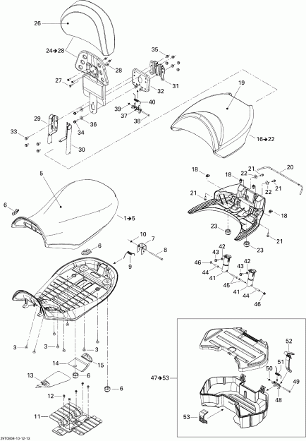  BRP - Seat