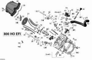 01-   , Front (01- Cylinder Head, Front)