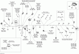 10- ��������� - ���� ��������, Front Section ������ (10- Electrical Harness, Front Section Europe)