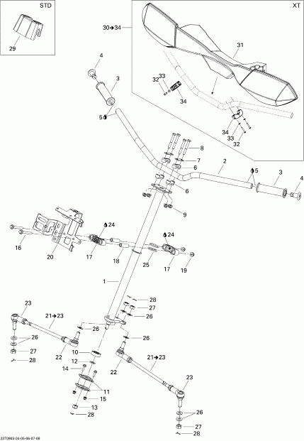 Bombardier - Steering Xt