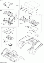 09- Front  Rear Trays Xt (09- Front And Rear Trays Xt)