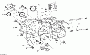 01-  ,  (01- Crankcase, Left)