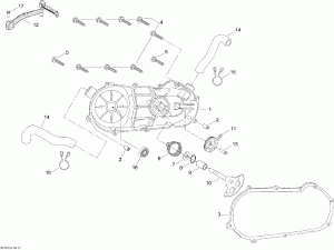 05- Cvt   Kick Stater (05- Cvt Cover And Kick Stater)