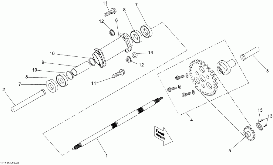   DS 90, 2011  - Drive System, Rear