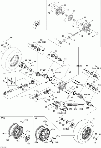 ATV - Drive System, Rear