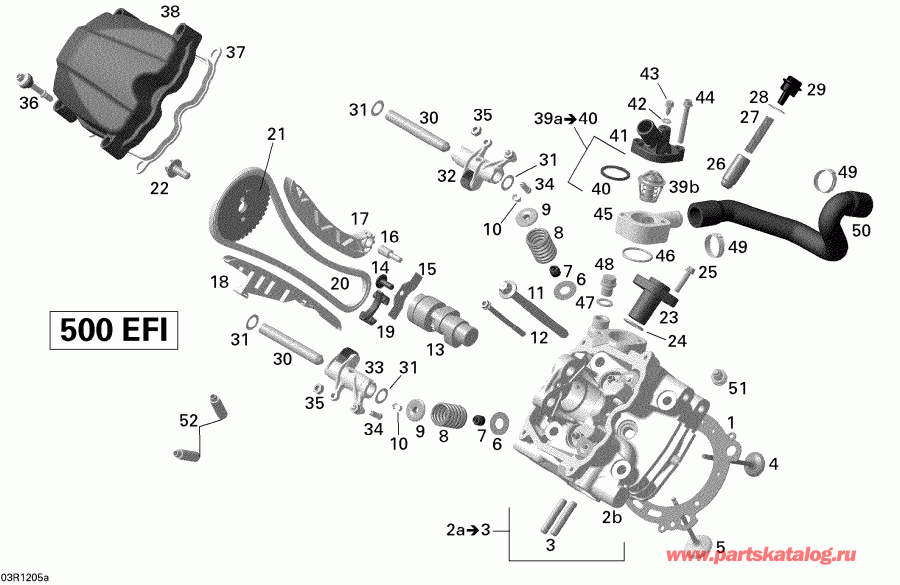   Renagade 500EFI STD, 2012 -   , Front
