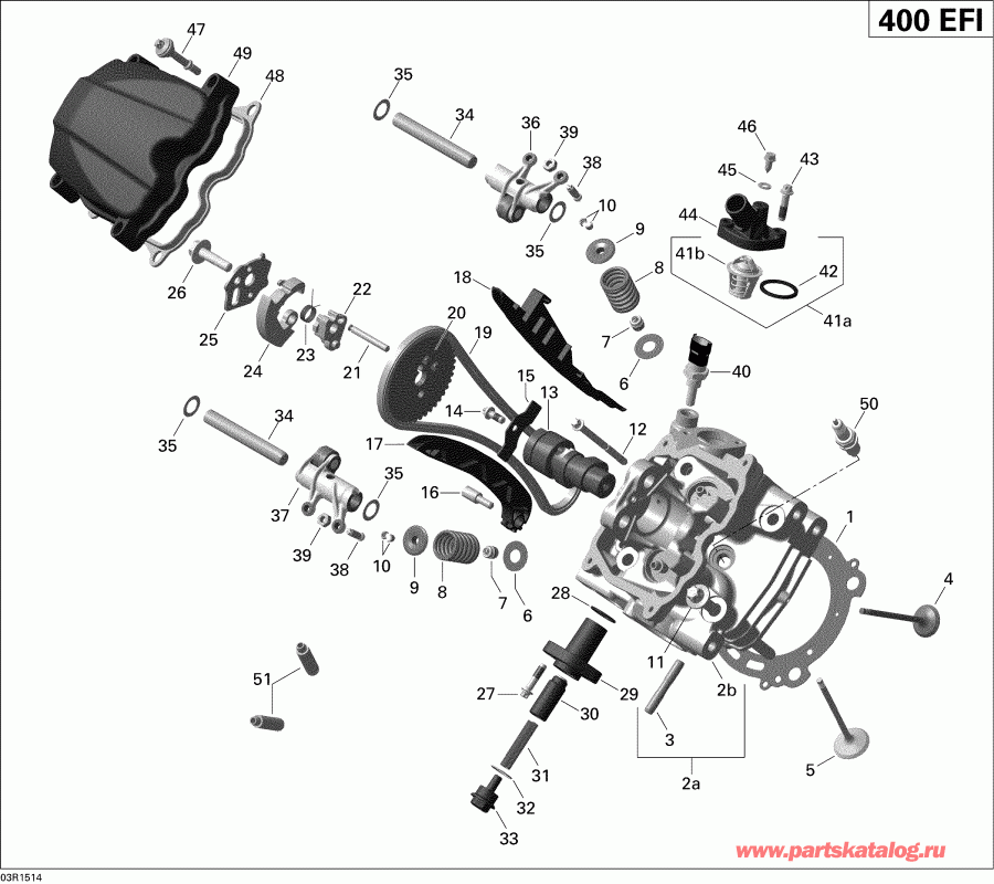 ATV  Outlander 400 EFI, STD(International only), 2015  - 03r1514