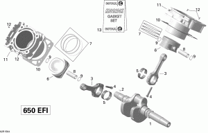 01- ,    _02r1504 (01- Crankshaft, Piston And Cylinder _02r1504)