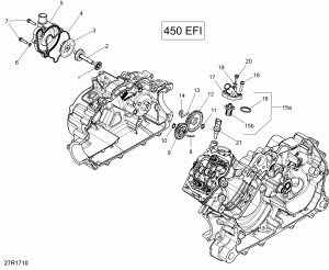 01-   - 450 Efi (01- Engine Cooling - 450 Efi)