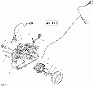 03-  - 450 Efi (03- Magneto - 450 Efi)