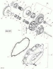 05-  - 450 Efi (05- Transmission - 450 Efi)