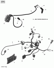 10-     Electronic Module - 570 Efi (except Package Xmr) (10- Engine Harness And Electronic Module - 570 Efi (except Package Xmr))