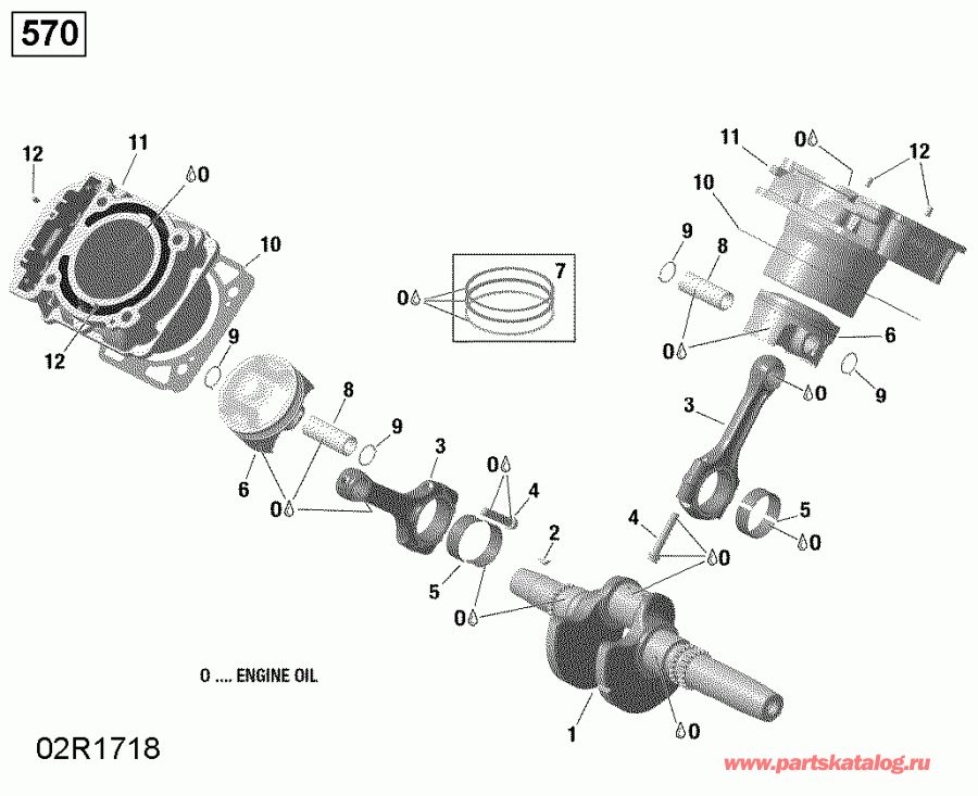  BRP Outlander - Outlander MAX 570 PRO-650-850-1000, 2017  -    570 Efi